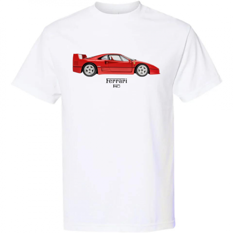 T-Shirt Ferrari F40 – Image 3